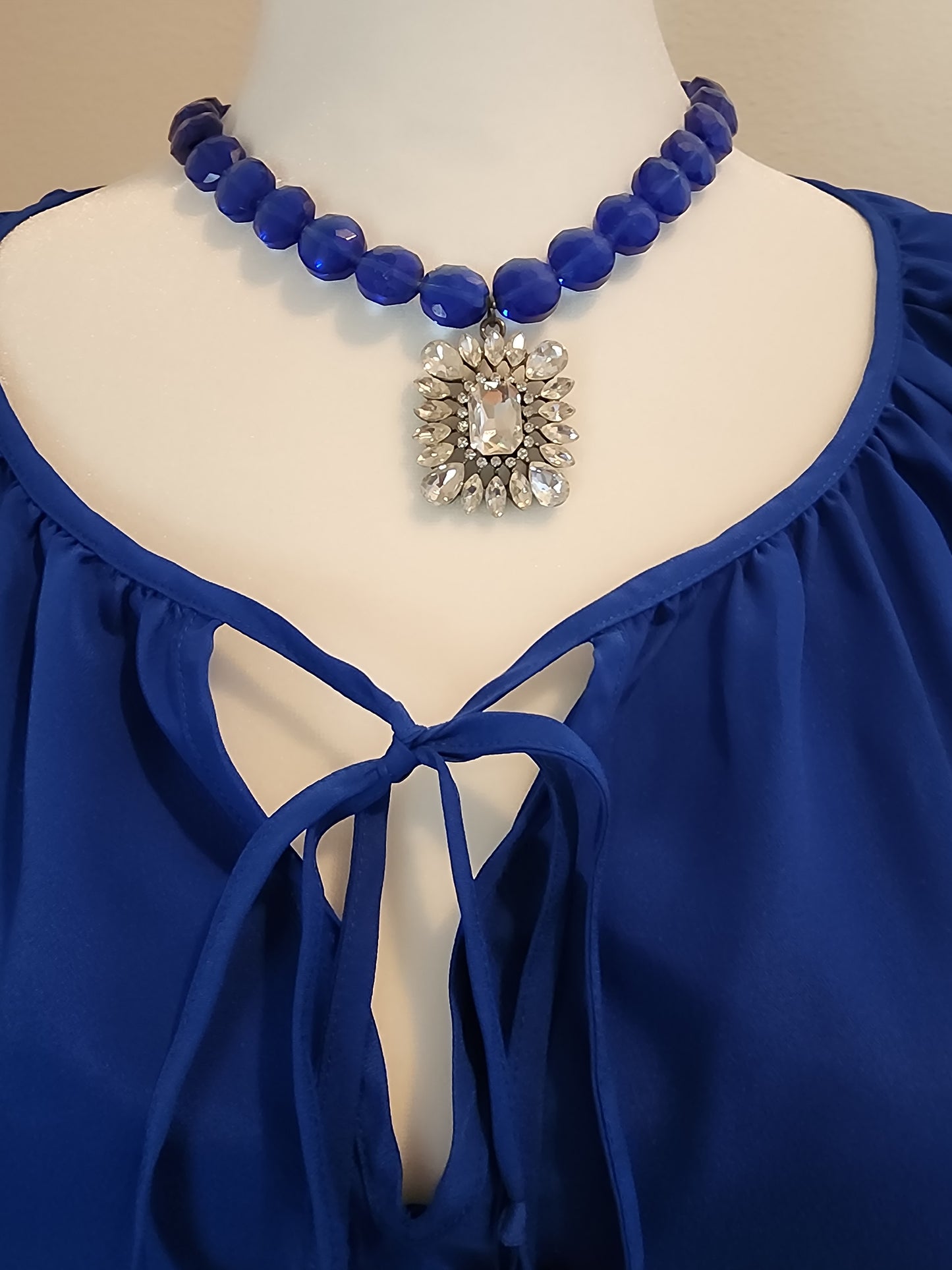 Necklace Royal Blue